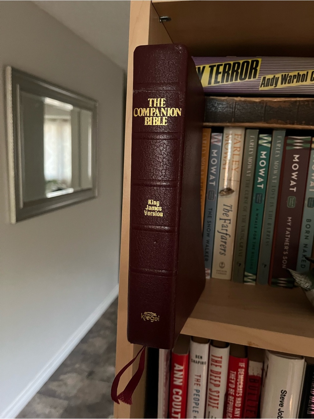 The Companion Bible King James Version - Burgundy Hardcover
